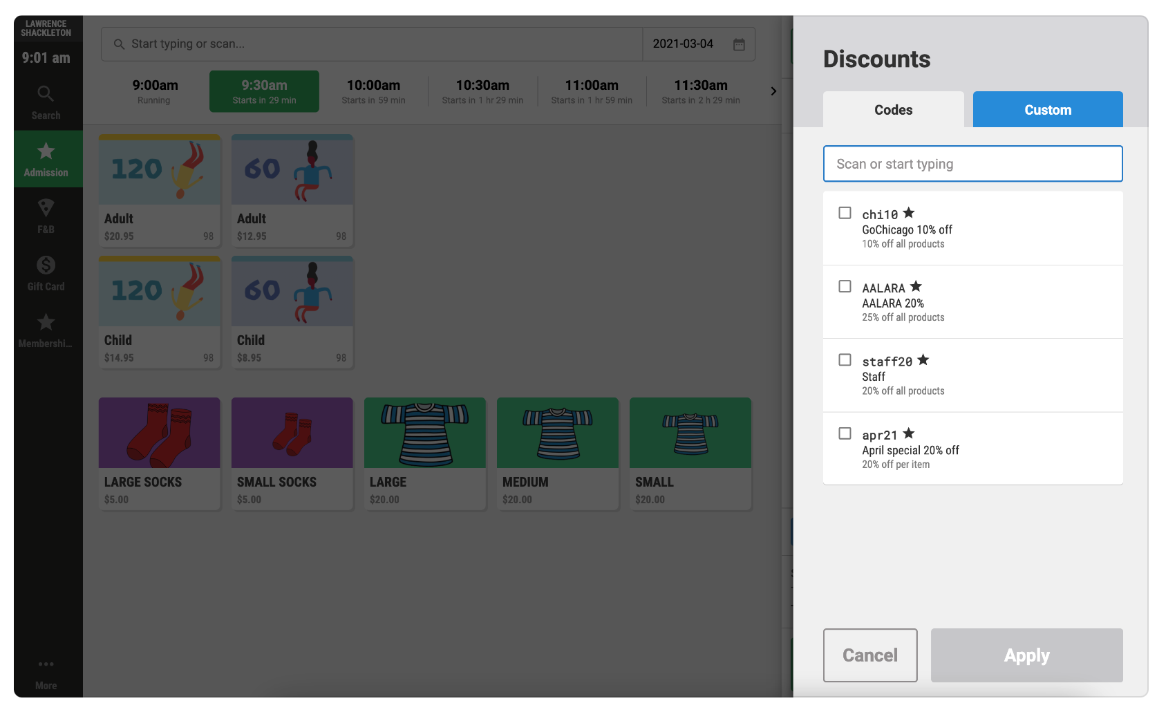 Favorite, edit and archive a discount code Help Center