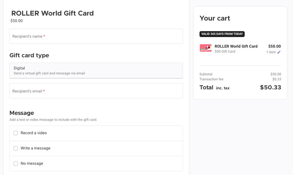 Create your gift cards Help Center